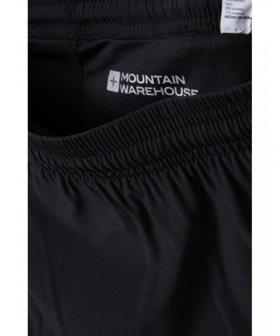 Motion Mens 2 in 1 Active Shorts Jet Black $21.15 Active