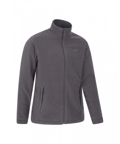 Bernard II Mens Windproof Fleece Dark Grey $29.40 Fleece