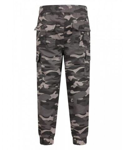 Camo Kids Stain Resistant Cargo Pants Monochrome $15.38 Pants