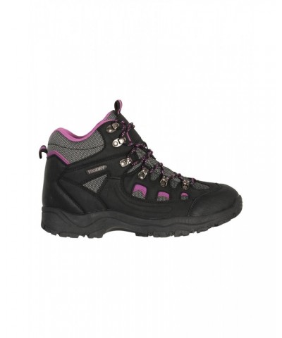 Adventurer Womens Waterproof Hiking Boots Black $29.40 Footwear