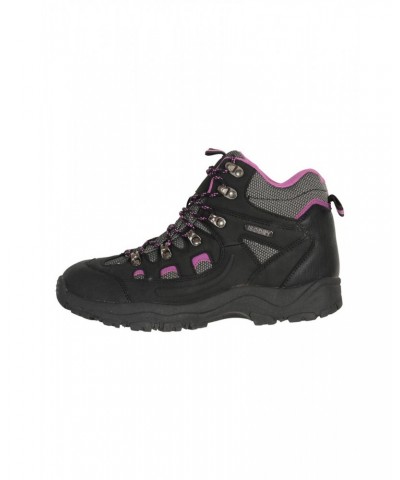 Adventurer Womens Waterproof Hiking Boots Black $29.40 Footwear