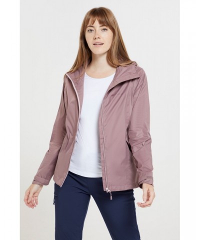 Swerve Womens Packaway Waterproof Jacket Dusky Purple $25.79 Jackets