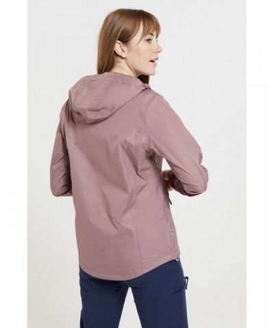 Swerve Womens Packaway Waterproof Jacket Dusky Purple $25.79 Jackets