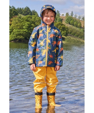 Raindrop Waterproof Jacket and Pants Set Dinosaur $31.26 Babywear