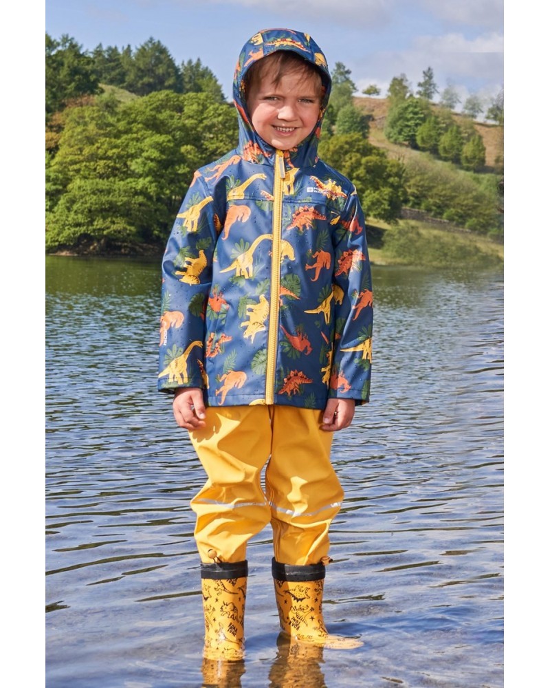 Raindrop Waterproof Jacket and Pants Set Dinosaur $31.26 Babywear