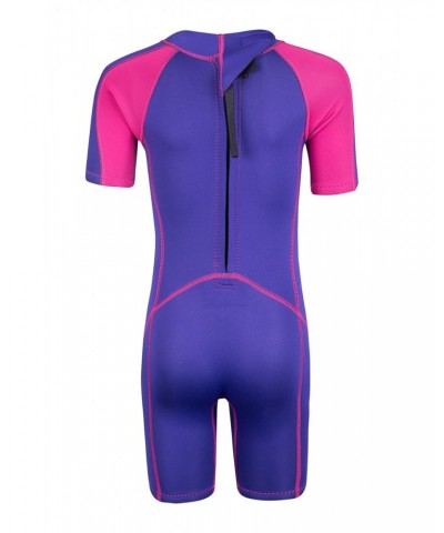 Kids Shorty 2.5/2mm Wetsuit Bright Pink $23.64 Swimwear