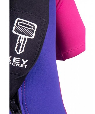 Kids Shorty 2.5/2mm Wetsuit Bright Pink $23.64 Swimwear