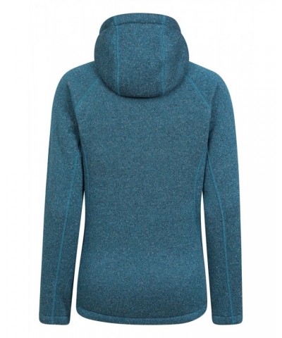 Nevis Womens Fur Lined Hoodie Dark Teal $26.95 Tops