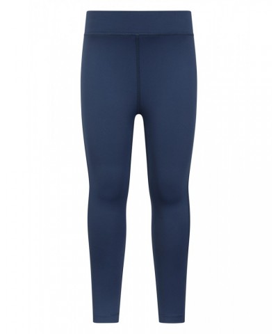 Flick Flack Soft Touch Kids Leggings Navy $15.92 Active