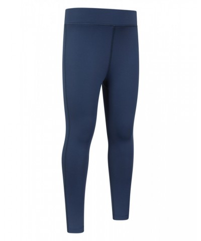 Flick Flack Soft Touch Kids Leggings Navy $15.92 Active