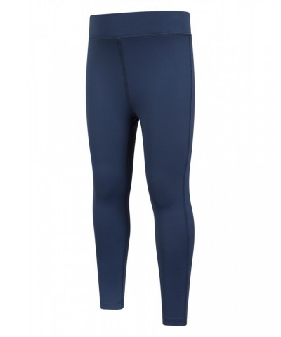 Flick Flack Soft Touch Kids Leggings Navy $15.92 Active