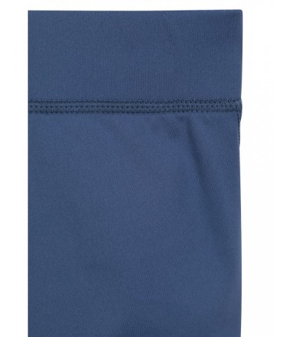 Flick Flack Soft Touch Kids Leggings Navy $15.92 Active