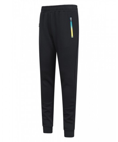 Kids Ombre Tape Active Joggers Black $14.24 Active