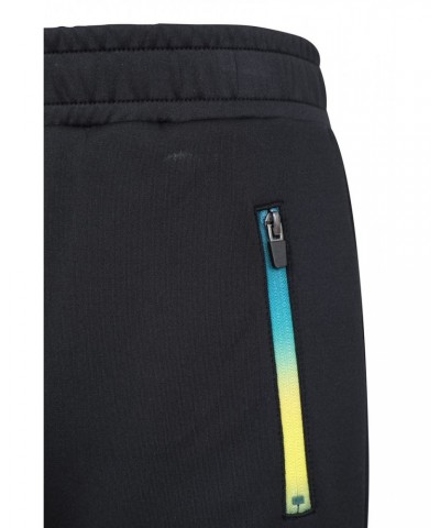 Kids Ombre Tape Active Joggers Black $14.24 Active