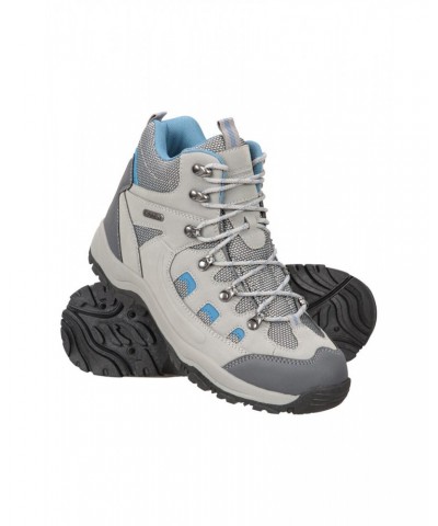 Adventurer Womens Waterproof Boots Light Grey $26.09 Footwear