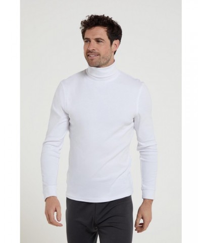 Meribel Mens Cotton Thermal Top White $11.50 Thermals