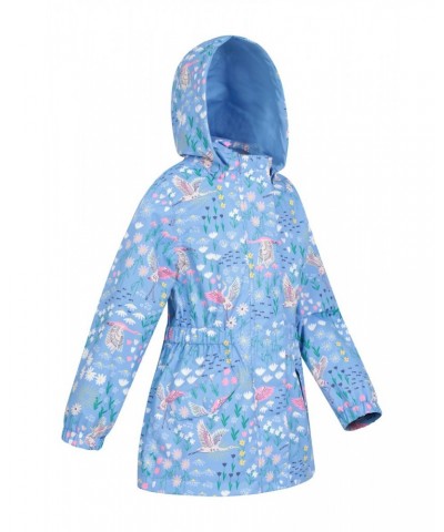 Dale Kids Lightweight Waterproof Jacket Pale Blue $22.79 Jackets