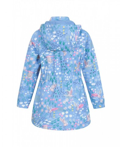 Dale Kids Lightweight Waterproof Jacket Pale Blue $22.79 Jackets