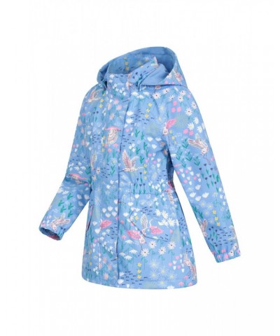 Dale Kids Lightweight Waterproof Jacket Pale Blue $22.79 Jackets