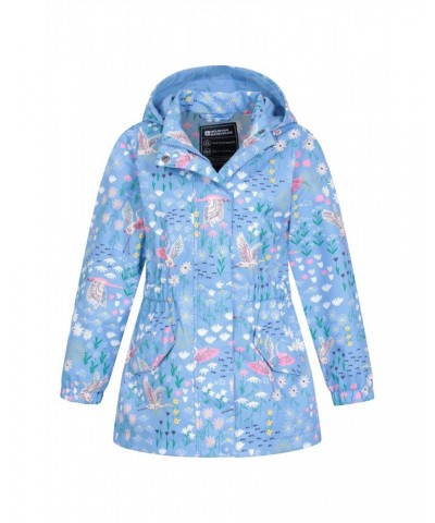 Dale Kids Lightweight Waterproof Jacket Pale Blue $22.79 Jackets