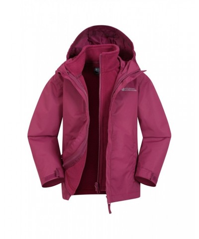 Fell Water-resistant Kids 3 in 1 Jacket Berry $24.91 Jackets