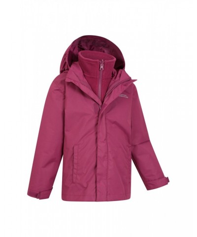 Fell Water-resistant Kids 3 in 1 Jacket Berry $24.91 Jackets