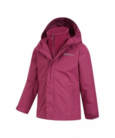 Fell Water-resistant Kids 3 in 1 Jacket Berry $24.91 Jackets