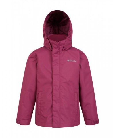 Fell Water-resistant Kids 3 in 1 Jacket Berry $24.91 Jackets