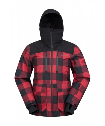 Drayton Mens Waterproof Ski Jacket Red $42.90 Jackets