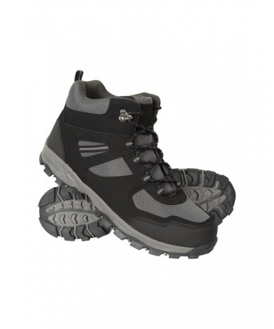 Mcleod Wide Fit Hiking Boots Black $31.26 Footwear