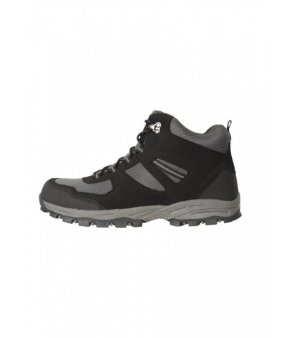 Mcleod Wide Fit Hiking Boots Black $31.26 Footwear