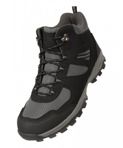 Mcleod Wide Fit Hiking Boots Black $31.26 Footwear