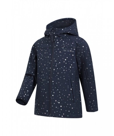 Exodus II Kids Printed Water-resistant Softshell Iridescent $16.17 Jackets