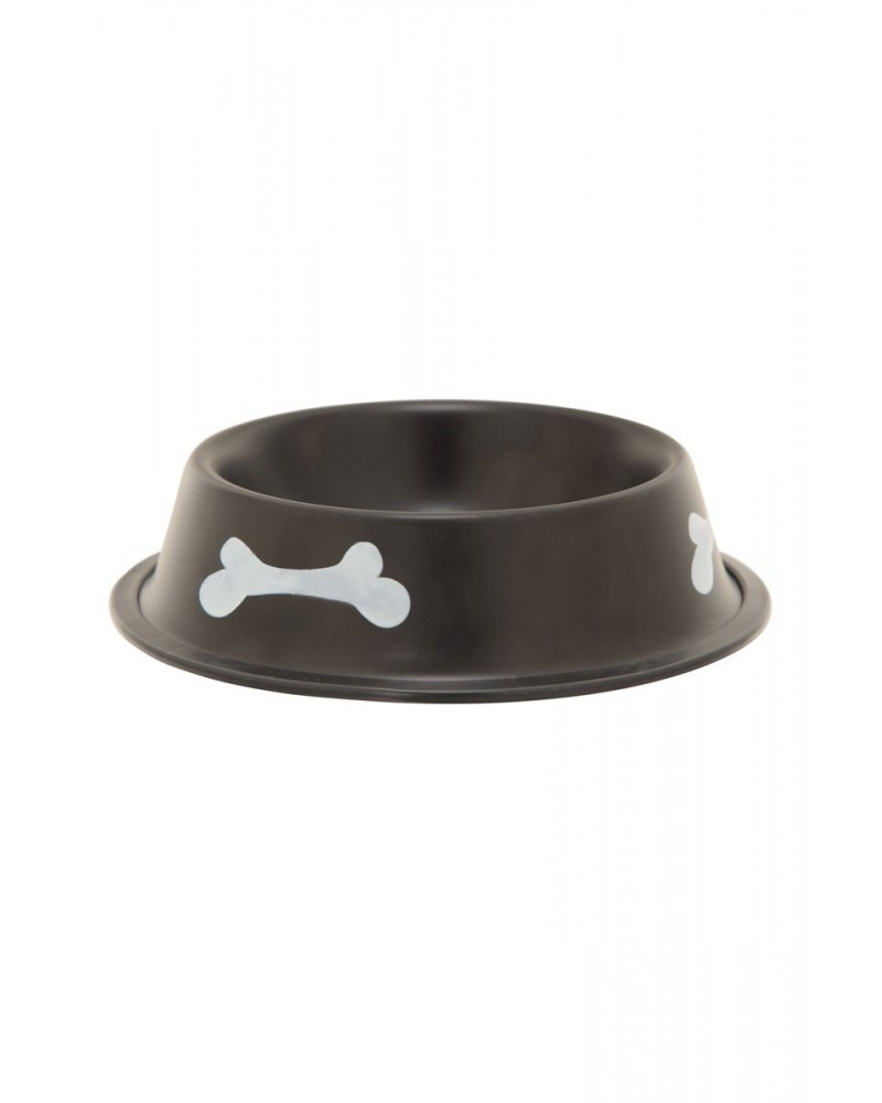 Printed Pet Bowl S/M Grey $8.15 Pets