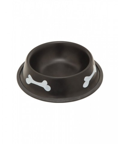 Printed Pet Bowl S/M Grey $8.15 Pets