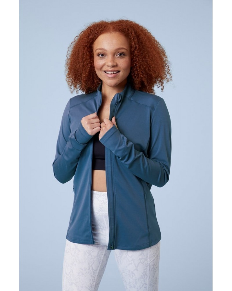 Action Shot Womens Midlayer Navy $18.45 Active