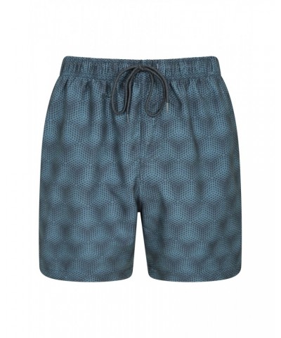 Aruba Printed Mens Swim Shorts Dark Grey $14.99 Pants