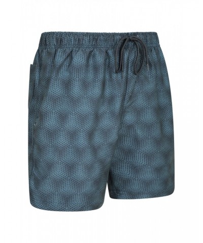 Aruba Printed Mens Swim Shorts Dark Grey $14.99 Pants