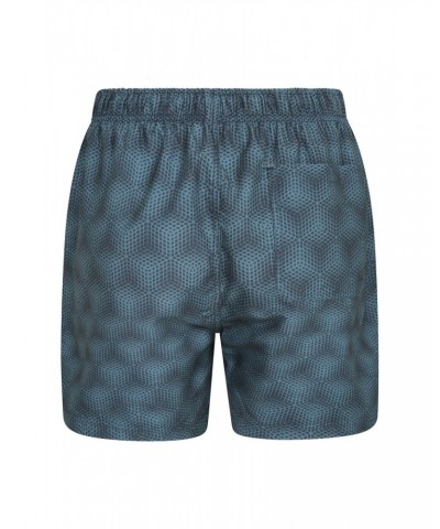 Aruba Printed Mens Swim Shorts Dark Grey $14.99 Pants