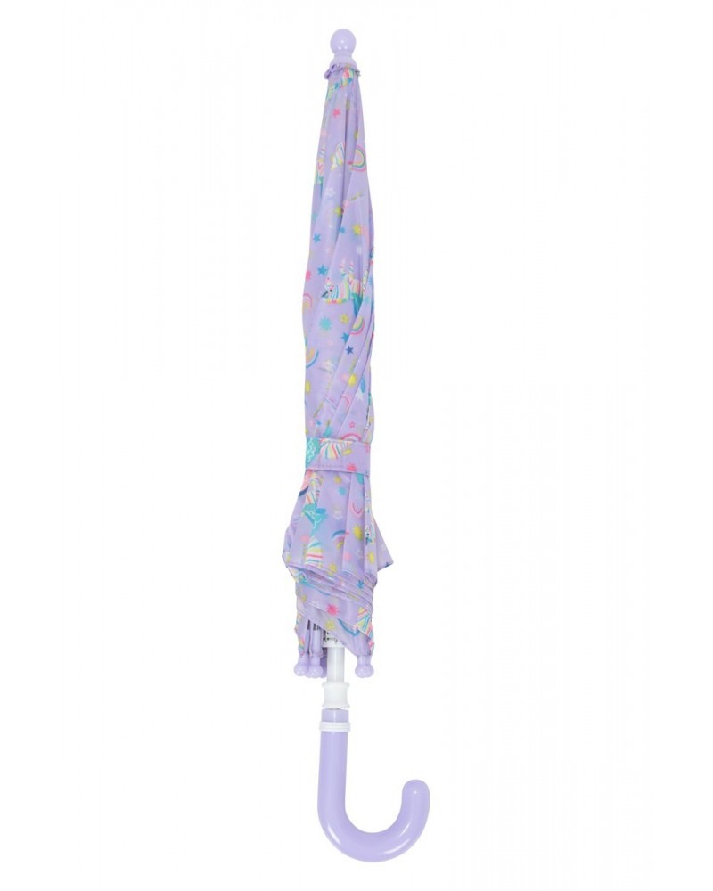 Kids Printed Umbrella Blue $10.79 Accessories