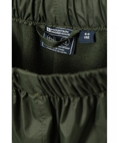 Waterproof Fleece Lined Kids Pants Khaki $18.80 Pants