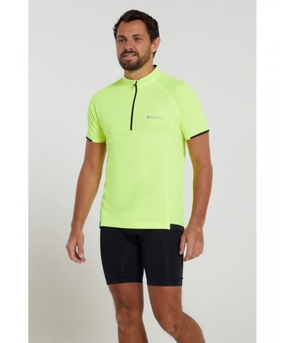 Cycle Short Sleeve Mens T-Shirt Yellow $16.52 Active