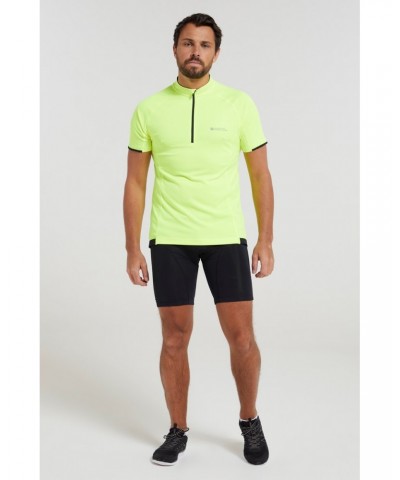 Cycle Short Sleeve Mens T-Shirt Yellow $16.52 Active