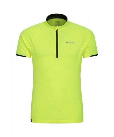 Cycle Short Sleeve Mens T-Shirt Yellow $16.52 Active