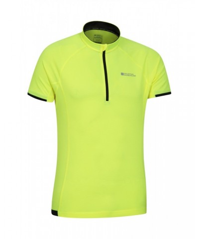 Cycle Short Sleeve Mens T-Shirt Yellow $16.52 Active