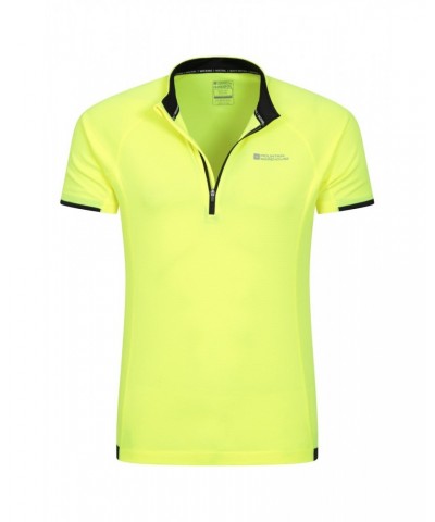 Cycle Short Sleeve Mens T-Shirt Yellow $16.52 Active