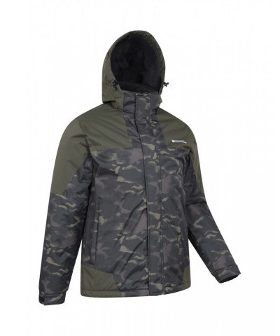 Shadow II Mens Printed Ski Jacket Khaki $35.09 Jackets