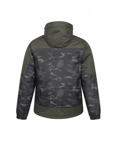 Shadow II Mens Printed Ski Jacket Khaki $35.09 Jackets