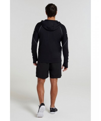 Control II Mens Running Hoodie Black $22.79 Active