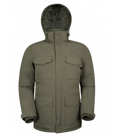 Concord Extreme Mens Down Long Jacket Khaki $40.70 Jackets